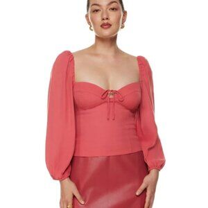 Elegant Pink Women's Top